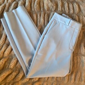 White House Black Market Women’s Elle Slim Ankle Sky Blue Dress Pants